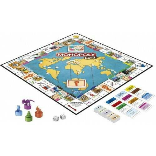 Επιτραπέζιο παιχνίδι Monopoly: Travel World Tour (F4007)