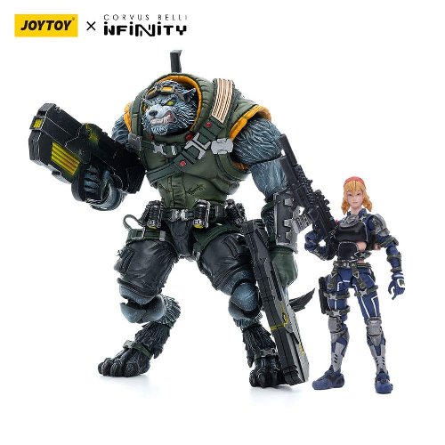 Infinity - Ariadna Equipe Mirage-5 Sergent Duroc &
Lieutenant Margot Berthier 2-Pack Φιγούρες Δράσης
(18cm)