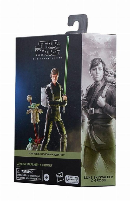 Star Wars: The Book of Boba Fett Black Series -
Luke Skywalker & Grogu 2-Pack Action Figures
(15cm)