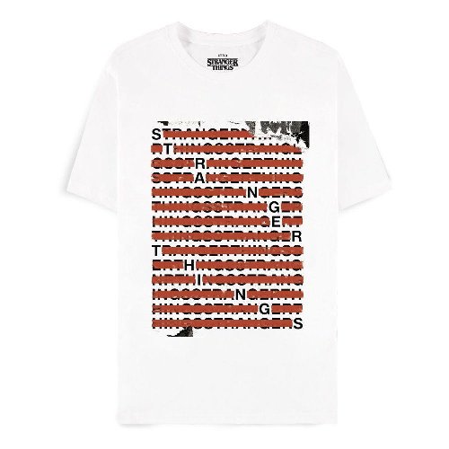 Stranger Things - Letters White T-Shirt
(XL)