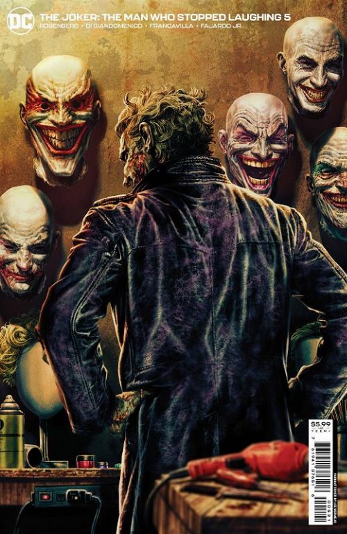 Τεύχος Κόμικ The Joker The Man Who Stopped Laughing #5
Bermejo Variant Cover B