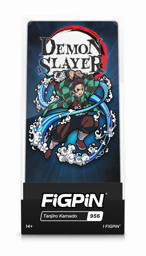 FiGPiN Demon Slayer: Kimetsu no Yaiba - Kamado Tanjiro
#956 Φιγούρα Καρφίτσα