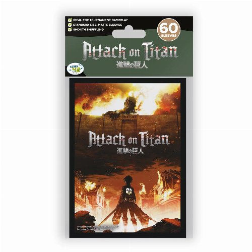 Attack on Titan Sleeves Standard Size 60ct -
Colossus Titan