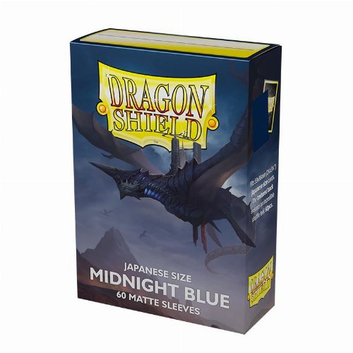 Dragon Shield Sleeves Japanese Small Size - Matte
Midnight Blue (60 Sleeves)