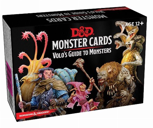 D&D 5th Ed Spellbook Cards - Volo's Guide to
Monsters (81 Cards)