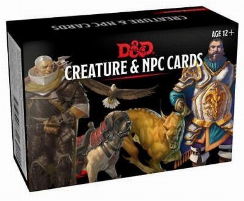 D&D 5th Ed Spellbook Cards - Creature & NPC
Cards (182 Cards)