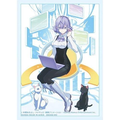 Bandai Card Sleeves 60ct - Digimon Card Game:
Mirei Mikagura