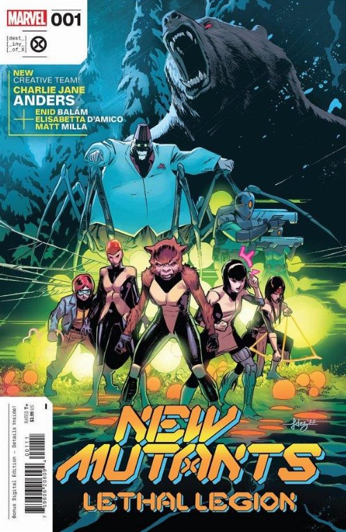 Τεύχος Κόμικ New Mutants Lethal Legion #1 (OF
5)