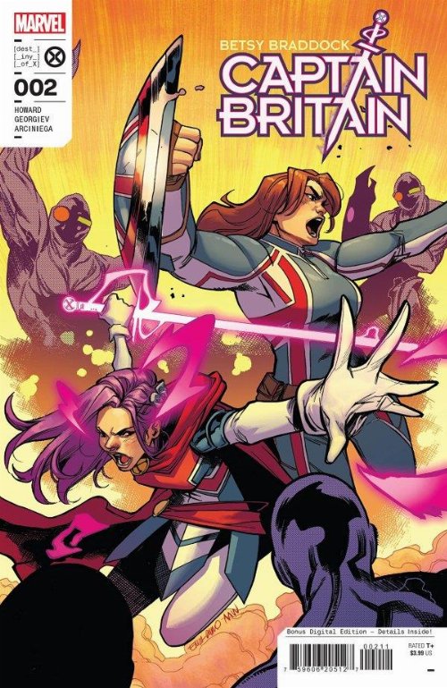 Τεύχος Κόμικ Betsy Braddock Captain Britain
#2