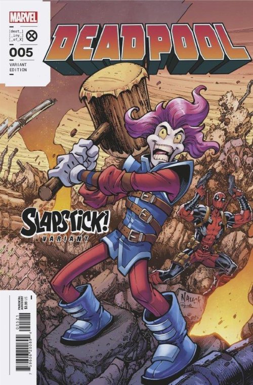 Τεύχος Κόμικ Deadpool #5 Nauck Slapstick Variant
Cover