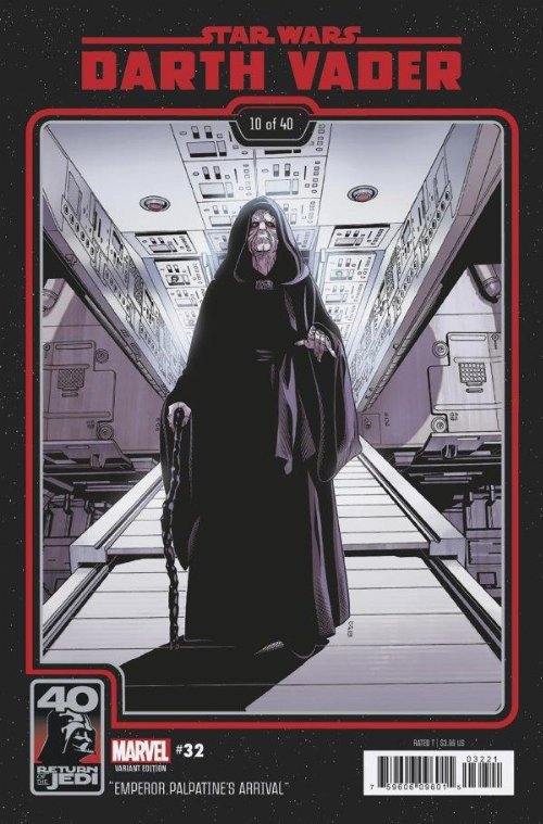 Star Wars Darth Vader #32 Retern Of The Jedi
40th Anniversary Variant Cover