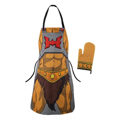 Masters of the Universe - He-Man Cooking Apron
with Oven Mitt (56x49cm)