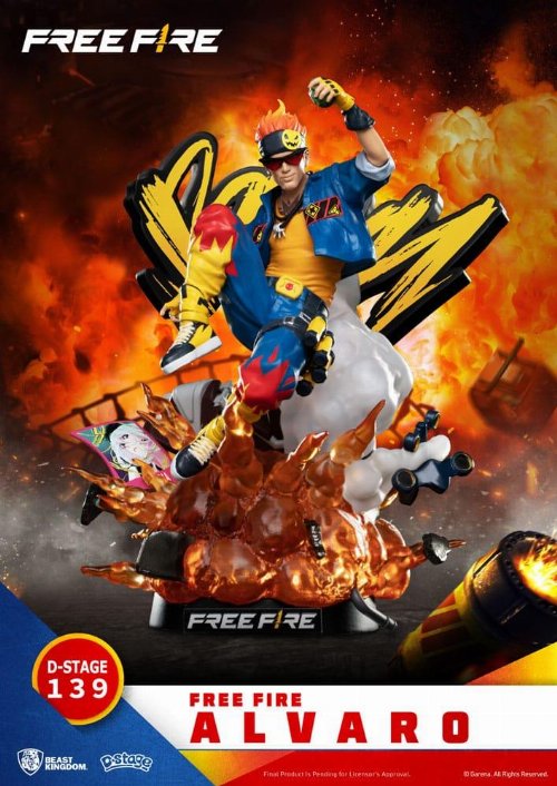 Free Fire: D-Stage - Alvaro Φιγούρα Αγαλματίδιο
(15cm)