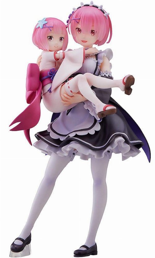 Re:Zero Starting Life in Another World - Ram &
Childhood Ram 1/7 Φιγούρα Αγαλματίδιο (23cm)