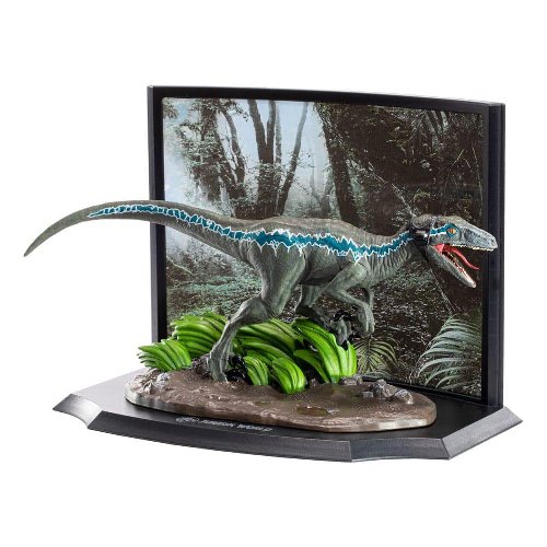Jurassic Park: Toyllectible Treasure -
Velociraptor Blue Raptor Recon Statue Figure
(8cm)