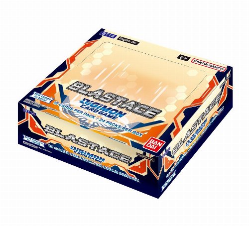 Digimon Card Game - BT14 Blast Ace Booster Box (24
packs)