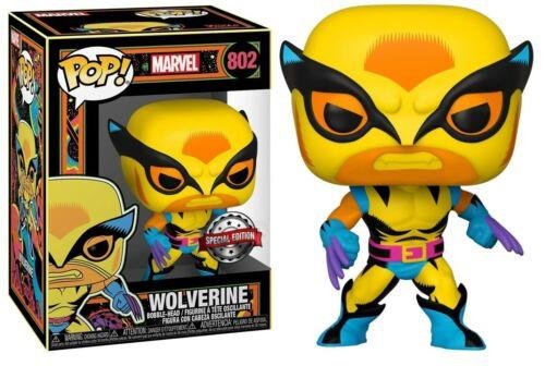 Φιγούρα Funko POP! Marvel - Wolverine (Black Light)
#802 (Exclusive)