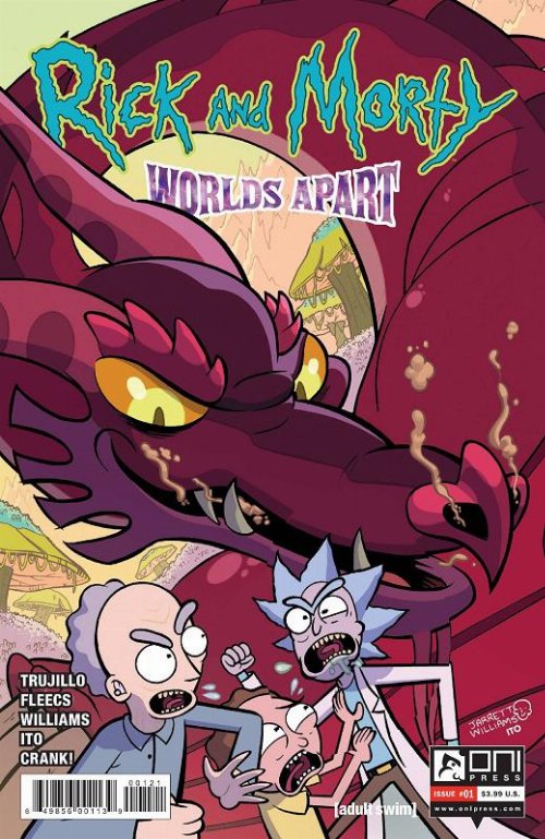Rick And Morty Worlds Apart #1 Cover B