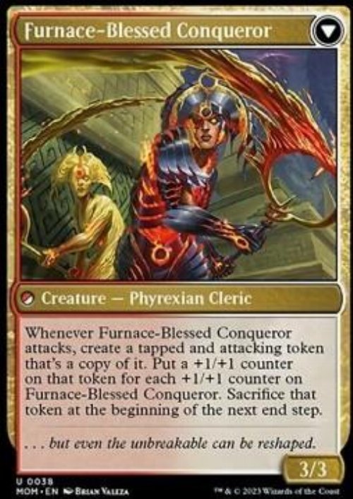 Sun-Blessed Guardian // Furnace-Blessed
Conqueror
