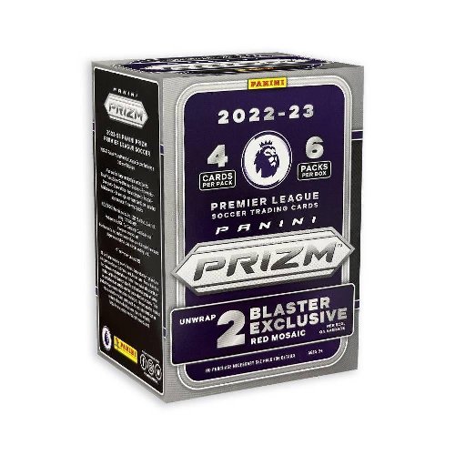 Panini - 2022-23 Prizm Premier League Soccer Blaster
Box (6 Φακελάκια)