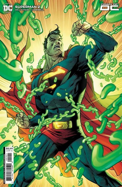 Superman #2 Daniel Cardstock Variant Cover
B