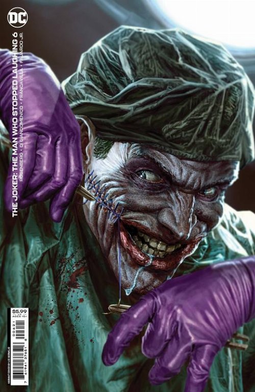 Τεύχος Κόμικ The Joker The Man Who Stopped Laughing #6
Bermejo Variant Cover B