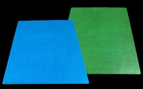 Reversible Battlemat Blue/Green 1'' Squares
(60cm x 66cm)