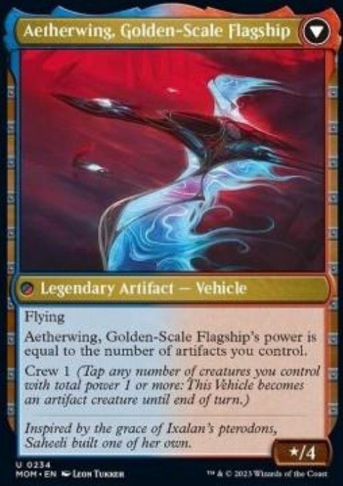 Invasion of Kaladesh // Aetherwing, Golden-Scale
Flagship