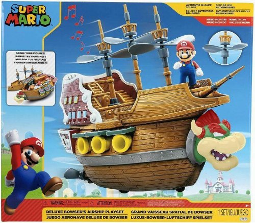 Super Mario - Deluxe Bowser's Airship
Playset