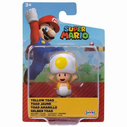 Super Mario - Yellow Toad Minifigure
(7cm)