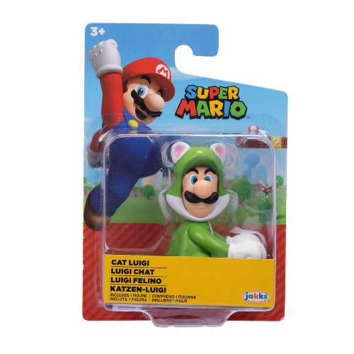 Super Mario - Cat Luigi Minifigure (7cm)