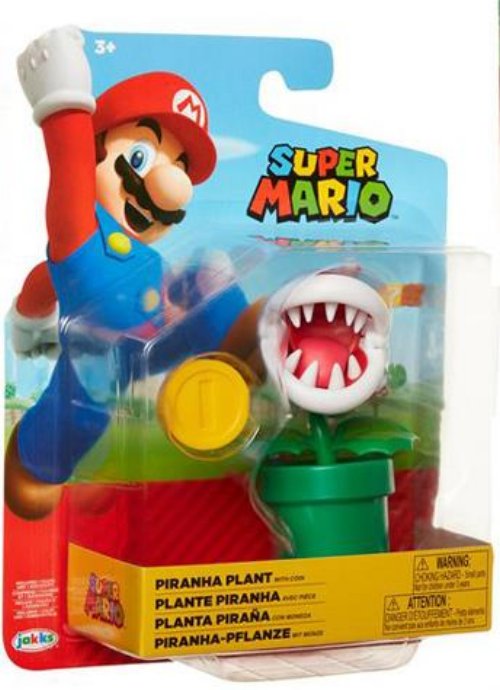 Super Mario - Piranha Plant with Coin Minifigure
(10cm)