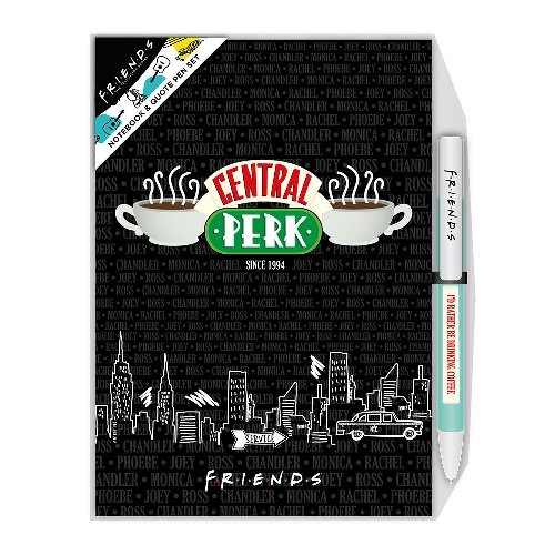 Τα Φιλαράκια - Central Perk Σημειωματάριο με
Στυλό
