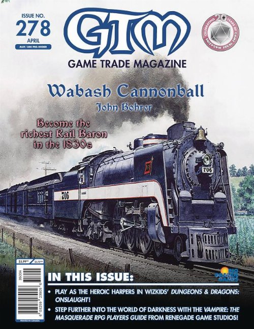 Game Trade Magazine #278 (Cover Story: Wabash
Cannonball)