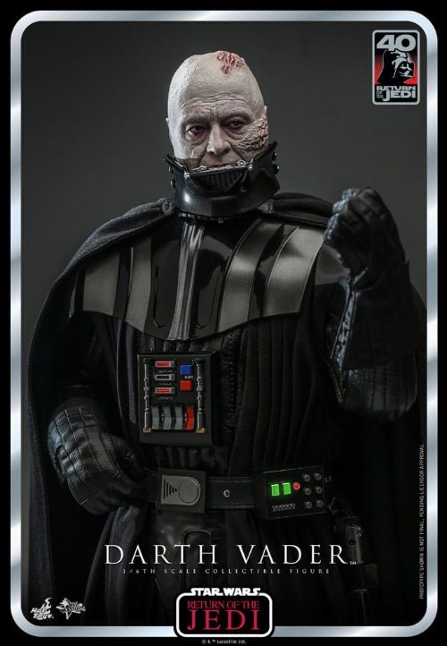 Star Wars: Episode VI 40th Anniversary Hot Toys
Masterpiece - Darth Vader 1/6 Φιγούρα Δράσης (35cm)