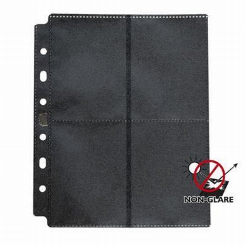 Dragon Shield - Side-Loading Non-Glare Black 4-Pocket
Pages (50 τεμάχια)