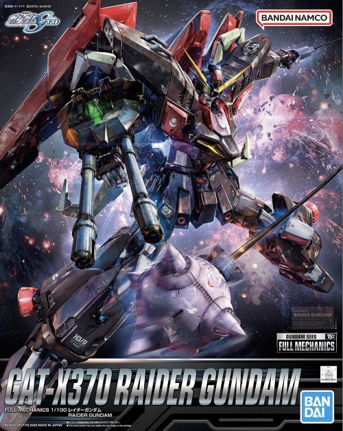 Mobile Suit Gundam - Full Mechanics Gunpla:
GAT-X370 Raider Gundam 1/100 Model Kit