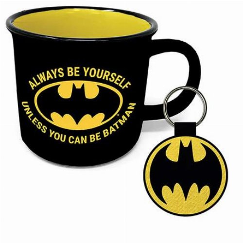 DC Comics - Always Be Yourself Unless You Can Be
Batman Gift Set (Campfire Mug & Keychain)