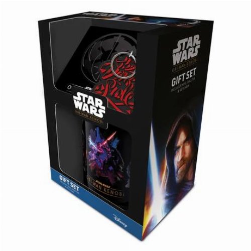 Star Wars - Obi-Wan Kenobi Gift Set (Mug,
Coaster & Keychain)