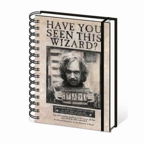 Harry Potter - Wanted Sirius Black Wiro
Notebook