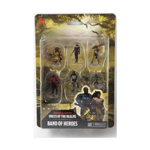 D&D Icons of the Realms Premium Miniature
Set - Voices of the Realms: Band of Heroes