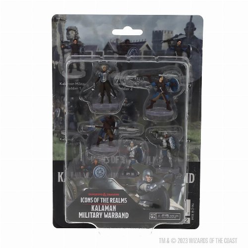 D&D Icons of the Realms Premium Miniature
Set - Kalaman Military Warband