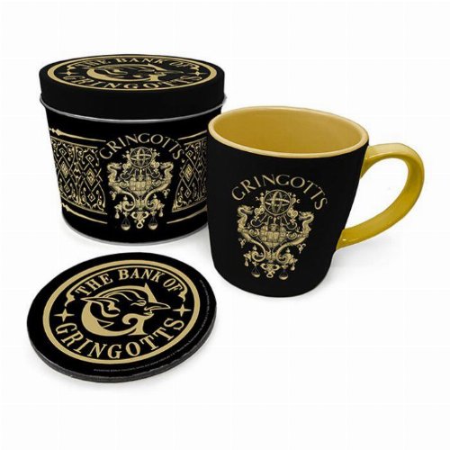 Harry Potter - Gringotts Gift Set (Mug &
Coaster)