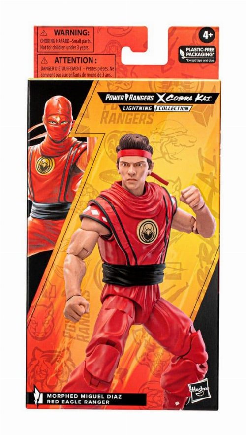 Power Rangers x Cobra Kai Lightning Collection -
Morphed Miguel Diaz Red Eagle Ranger Φιγούρα Αγαλματίδιο
(15cm)