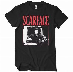 Scarface - Tony Montana Black T-Shirt
(M)