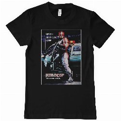 RoboCop - VHS Cover Black T-Shirt (M)