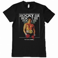 Rocky 3 - Vintage Poster Black T-Shirt
(L)