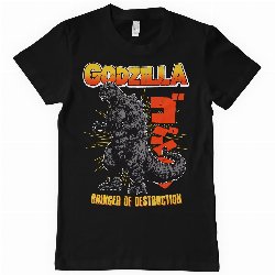Godzilla - Bringer of Destruction Black T-Shirt
(XL)