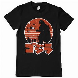 Godzilla - Japanese Logo Black T-Shirt
(M)