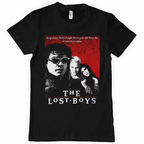 The Lost Boys - Poster Black T-Shirt